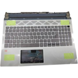 Grey palmrest assembly for