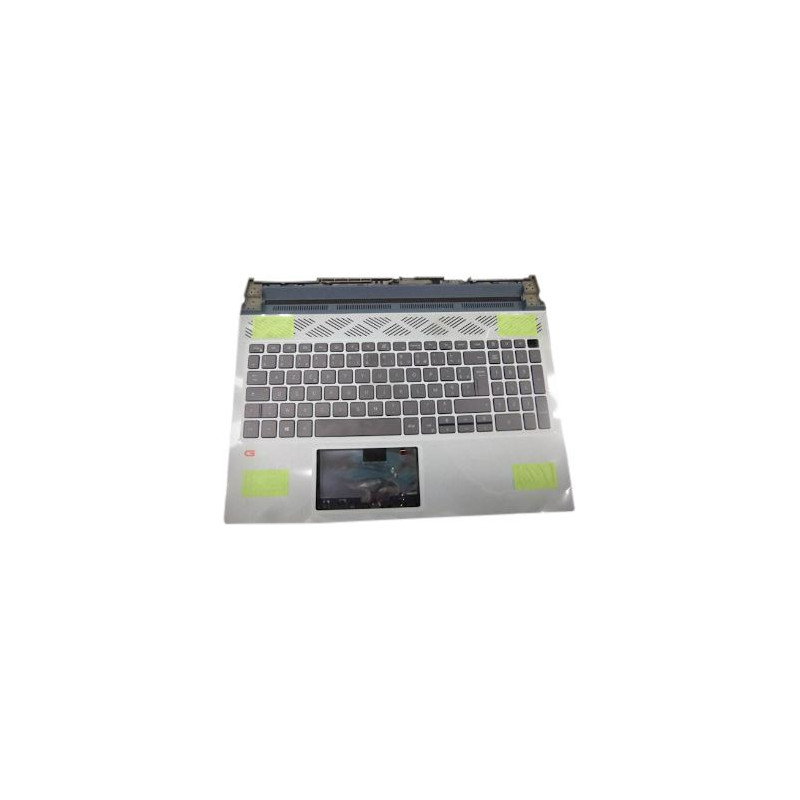 Grey palmrest assembly for