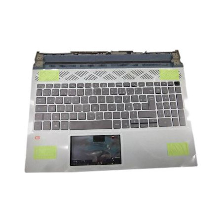 Grey palmrest assembly for