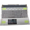 Grey palmrest assembly for