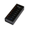 7 Port USB 3.0 Hub - Desktop/Wall-Mount