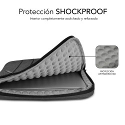 Funda Subblim Air Padding 360 Sleeve para Portátiles hasta 1 | APLIUM