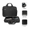SUBBLIM Maletín Ordenador Oxford Laptop Bag 11-12,5" Black | APLIUM