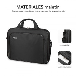 SUBBLIM Maletín Ordenador Oxford Laptop Bag 11-12,5" Black | APLIUM