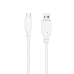 Cable USB 3.1 Tipo-C Nanocable 10.01.4001-W/ USB Tipo-C Mach | APLIUM