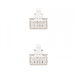 Cable de Red RJ45 UTP Nanocable 10.20.0402 Cat.6/ 2m/ Gris | APLIUM