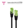 Cable de Red RJ45 UTP Nanocable 10.20.1401-BK Cat.6/ 1m/ Neg | APLIUM