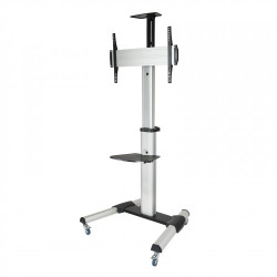 Soporte de Suelo Inclinable/ Ajustable con Ruedas TooQ FS187 | APLIUM