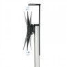 Soporte de Suelo Inclinable/ Ajustable con Ruedas TooQ FS187 | APLIUM