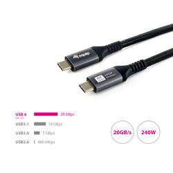 Usb4 Gen 2X2 C To C Cable, | APLIUM