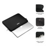 Business Laptop Sleeve Neoprene V2 15,6" Black | APLIUM