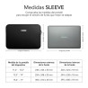Business Laptop Sleeve Neoprene V2 15,6" Black | APLIUM