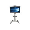 Mobile Flat Panel Floor Stand For 32 - 70IN Tvs + Monirs | APLIUM