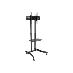Mobile Flat-panel Floor Stand 37IN To 70IN Tvs And Monitors | APLIUM