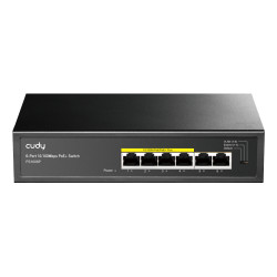 Switch PoE+ de 6 puertos 10/100M | APLIUM