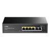Switch PoE+ de 6 puertos 10/100M | APLIUM
