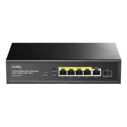 Switch PoE+ de 5 puertos Gigabit y 1 ranura SFP | APLIUM