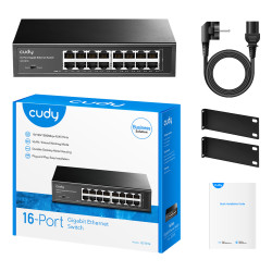 Switch Ethernet Gigabit de 16 puertos | APLIUM
