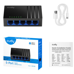 Switch de 5 puertos Gigabit | APLIUM