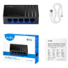 Switch de 5 puertos Gigabit | APLIUM