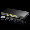 Switch PoE+ L2 de 24 puertos Gigabit y 4 puertos Combo | APLIUM