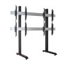 System X - 2 X 2 Universal Freestanding Videowall Mounting | APLIUM
