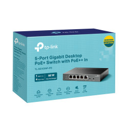 Switch TP-Link TL-SG1005P-PD 5 Puertos/ RJ-45 1/ 2.5Gbps PoE | APLIUM