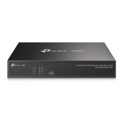 TP-Link VIGI NVR1004H-4P Grabadore de vídeo en red (NVR) Neg | APLIUM
