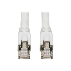CAT8 25G/40G-CERT Snagless Cbl S/FTP RJ45 M/M PoE Wht 7.62M | APLIUM