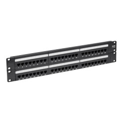 48-PORT 2U CAT6/CAT5 Patch Panel | APLIUM