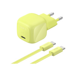 BOOSTCHARGE 30W USB PD Wall Charger with PPS, Citrus w/2m C- | APLIUM