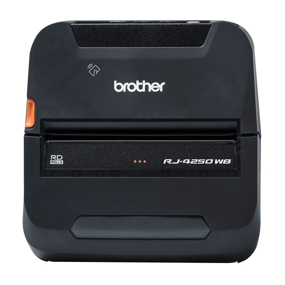 Brother RJ-4250WB, 203 x 203 DPI, 127 mm/s, Inalámbrico y alámbrico, Ión de litio, Negro