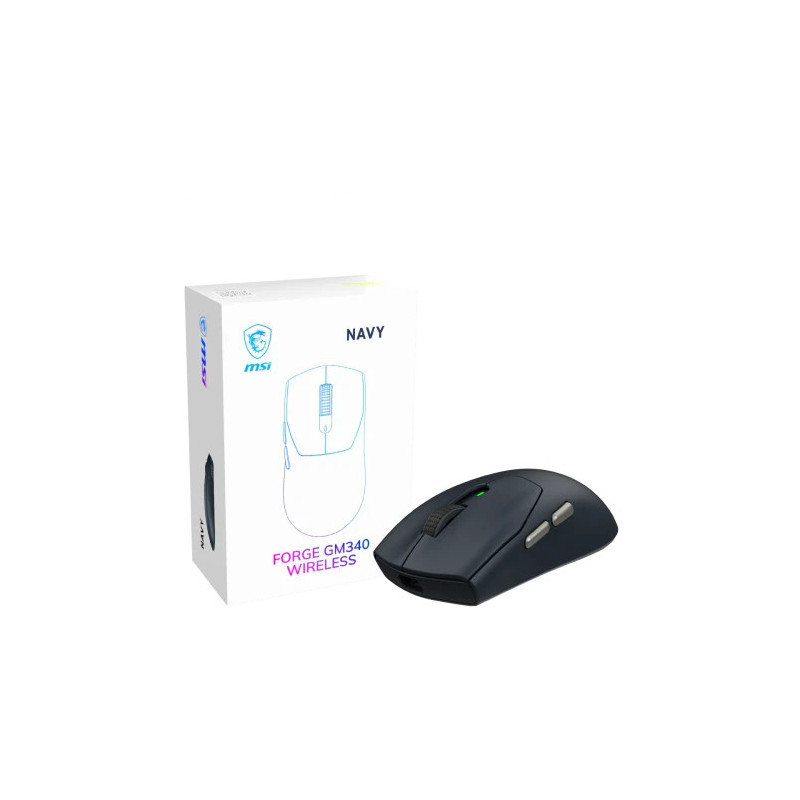 Raton Msi Forge GM340 W Navy | APLIUM