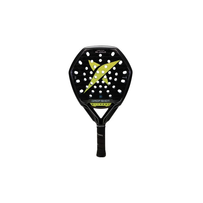 Pala de Pádel Drop Shot Cyber Attack 2026/ Negra | APLIUM