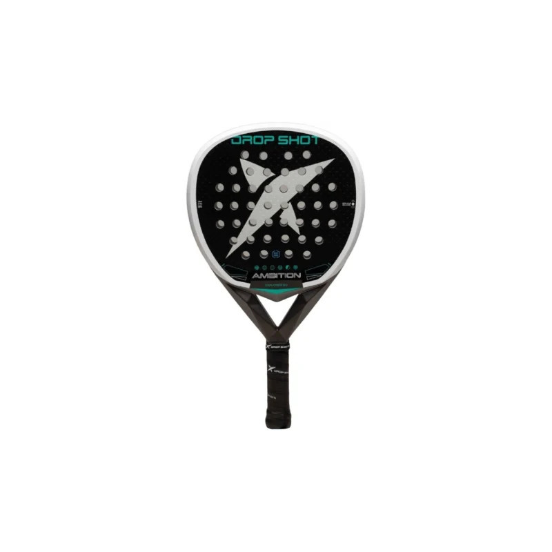 Pala de Pádel Drop Shot Explorer 9.0 2026/ Negra y Blanca | APLIUM