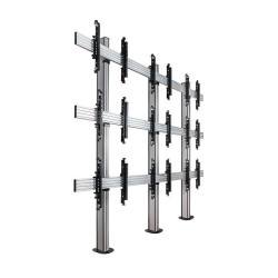 System X - 3 X 3 Universal Bolt-down Videowall Mounting Sys | APLIUM