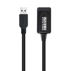 Cable Alargador USB 3.0 con Amplificador Nanocable 10.01.031 | APLIUM