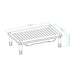 Soporte para Monitor TooQ TQMR087/ hasta 20kg | APLIUM