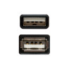 Cable Alargador USB 2.0 Nanocable 10.01.0203-BK/ USB Macho - | APLIUM