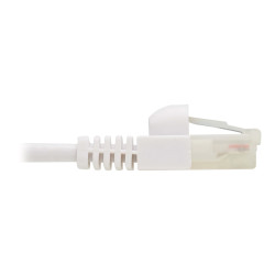 CAT6A Sngls Antibac Slim Utp Ethernet Cbl RJ45 M/M Wht 1.83M | APLIUM