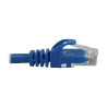 6FT CAT6A Cable Snagless MOLDEDM/M Blue | APLIUM