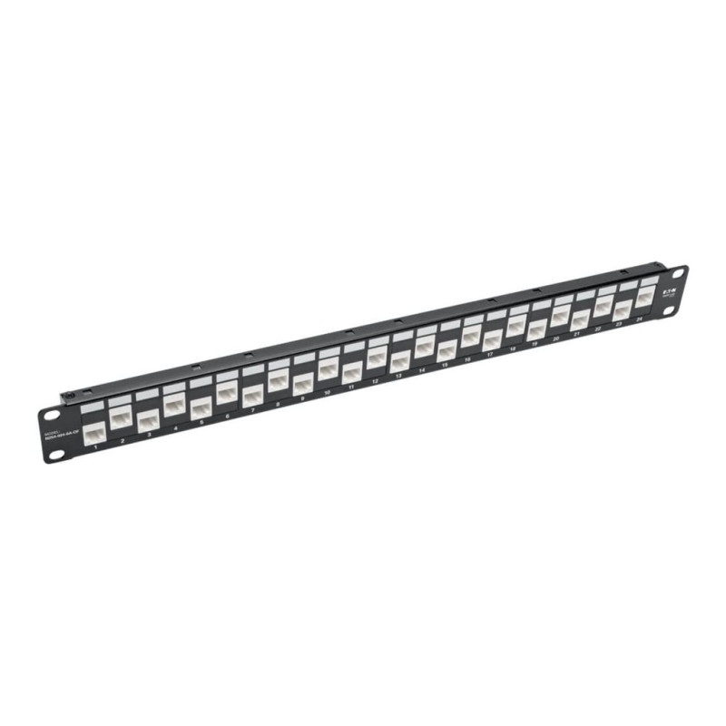 24PT CAT6A/CAT6/CAT5E Offs Feed Through Patch Pnl Cbl Mgmt B | APLIUM