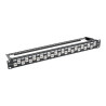 24PT CAT6A/CAT6/CAT5E Offs Feed Through Patch Pnl Cbl Mgmt B | APLIUM