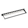 24PT CAT6A/CAT6/CAT5E Offs Feed Through Patch Pnl Cbl Mgmt B | APLIUM
