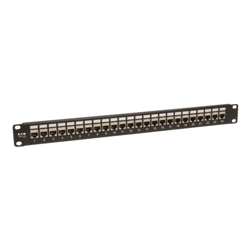24-PORT 1U CAT6/CAT5 Patch Panel | APLIUM