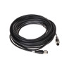 Cable Dahua de 12 m con conectores M12 de 4 pines para cámar | APLIUM