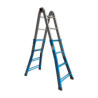 Escalera telescopica PLABELL ACERO 4+4 | APLIUM