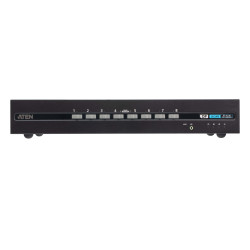 8-PORT USB - 4K Displayport Dual Display Secure Kvm Switch ( | APLIUM