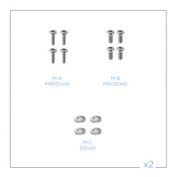 Soporte de Mesa para 2 Monitores y 1 Portátil TooQ DB1202TN- | APLIUM