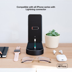 Base de Carga Inalámbrica para Apple Watch y iPhone TooQ TQC | APLIUM